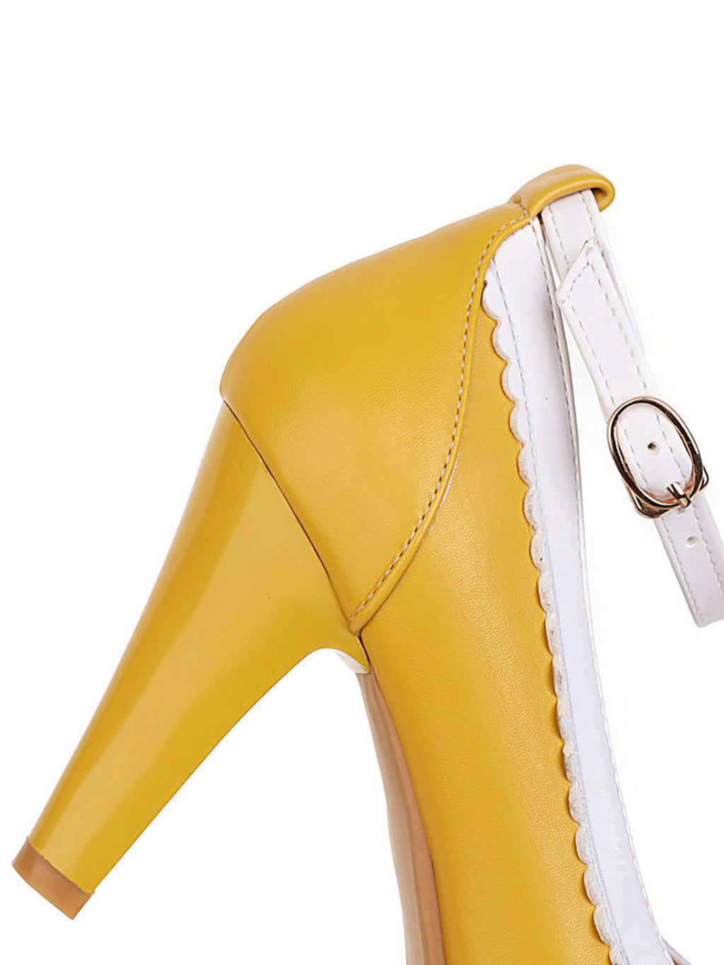 Retro Ankle Strap High Heels Shoes for Women - gallery