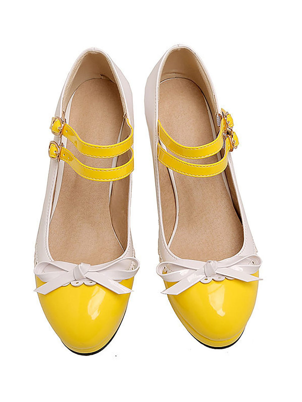 Retro Mary Jane High Heels Shoes for Women - gallery