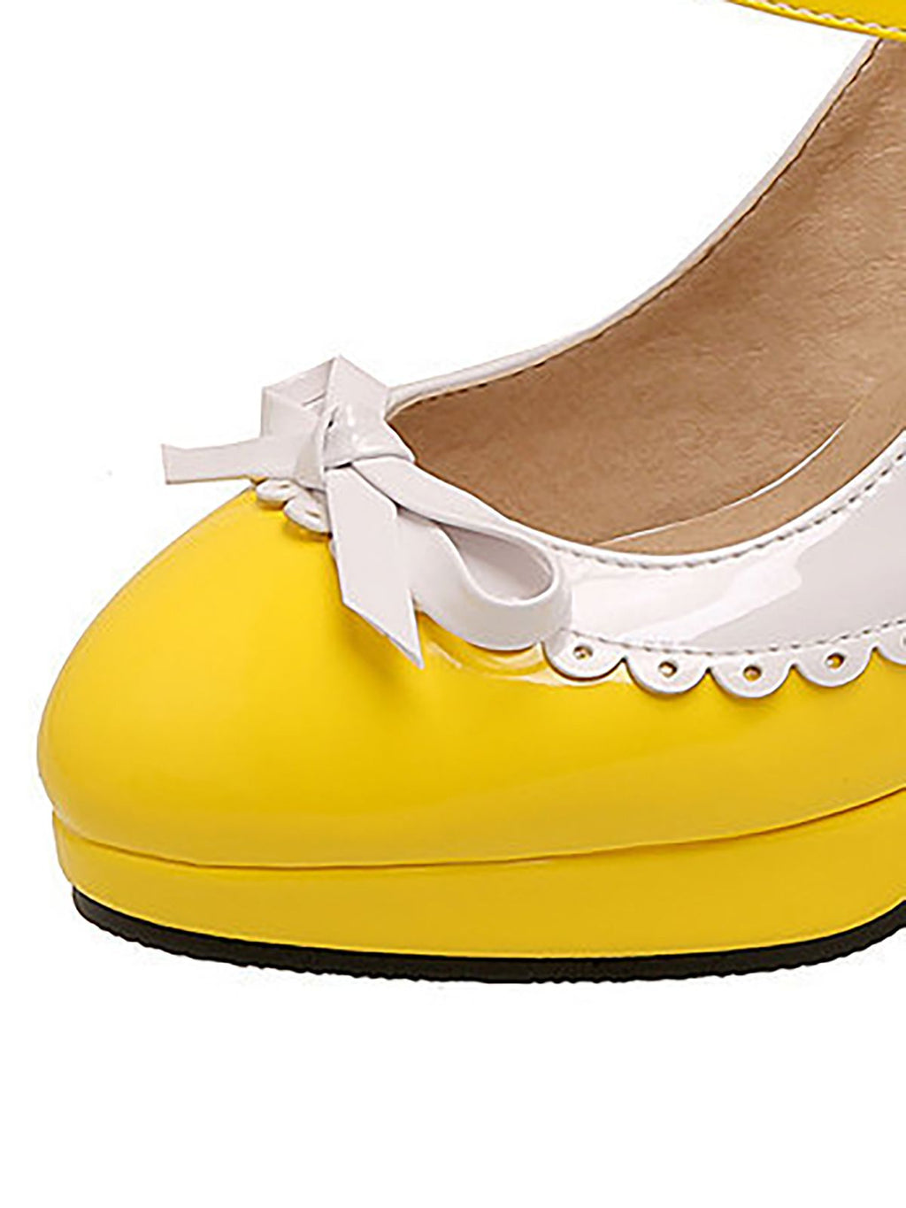 Retro Mary Jane High Heels Shoes for Women - gallery
