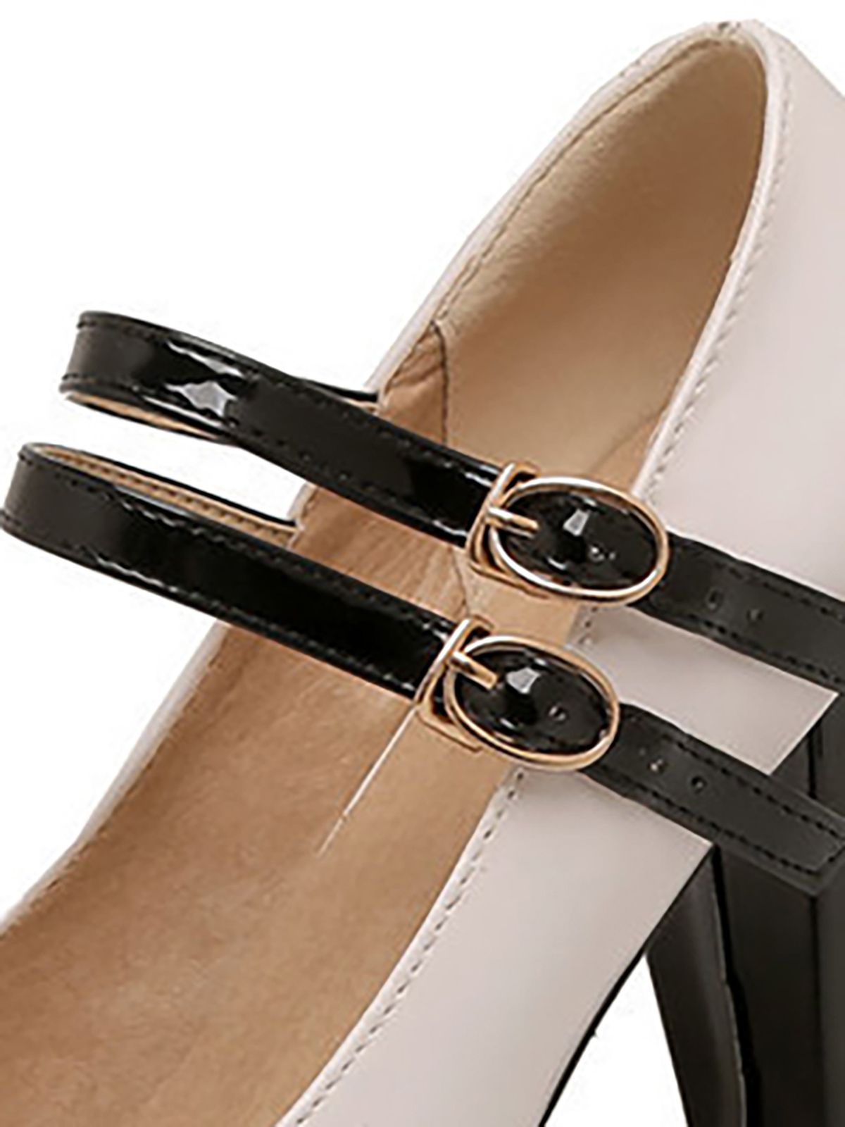 Retro Mary Jane High Heels Shoes for Women - gallery