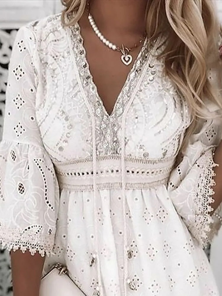Bohemian Dress with Ibiza Vibes