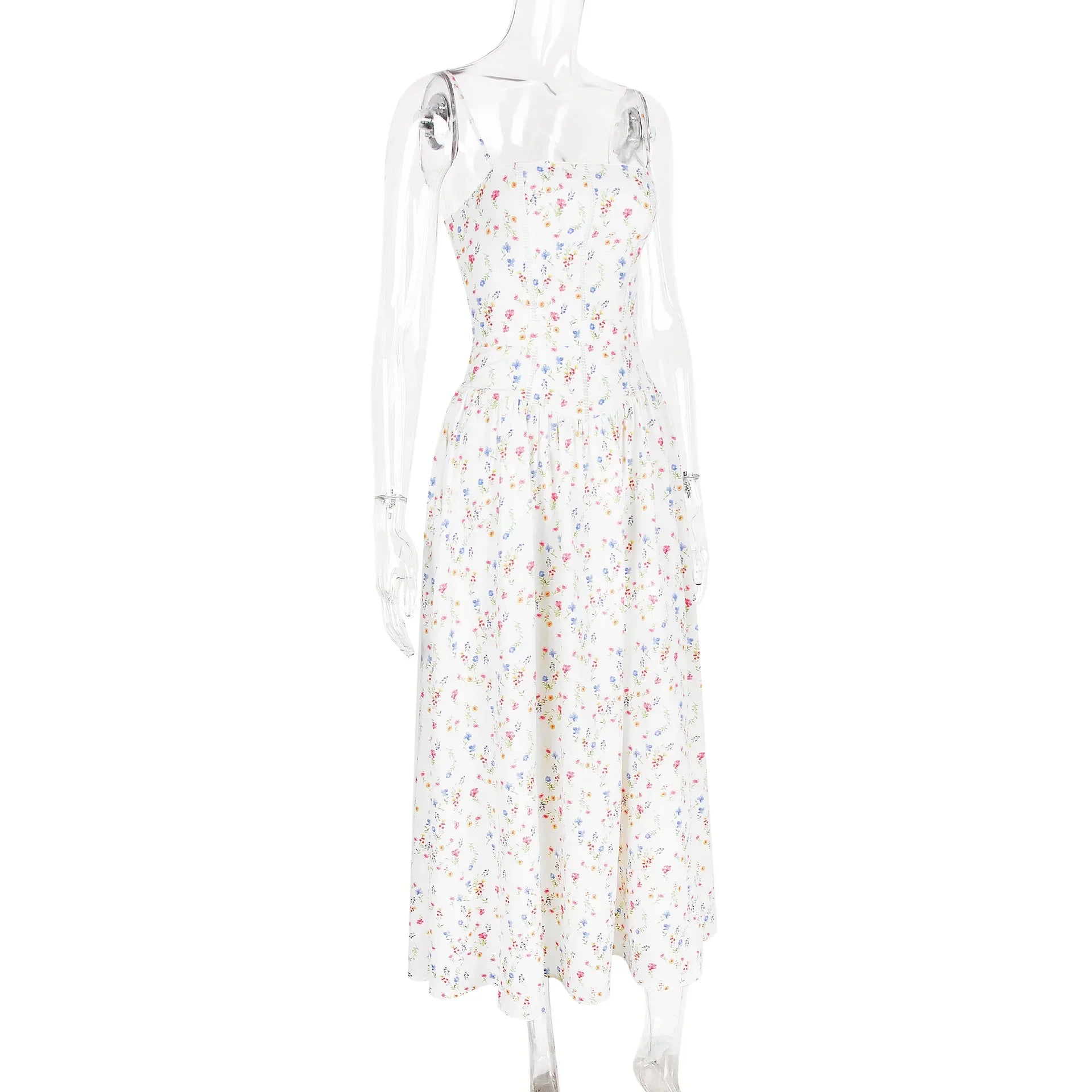 Olivietta's Floral Print Midi Sundress for Women - gallery