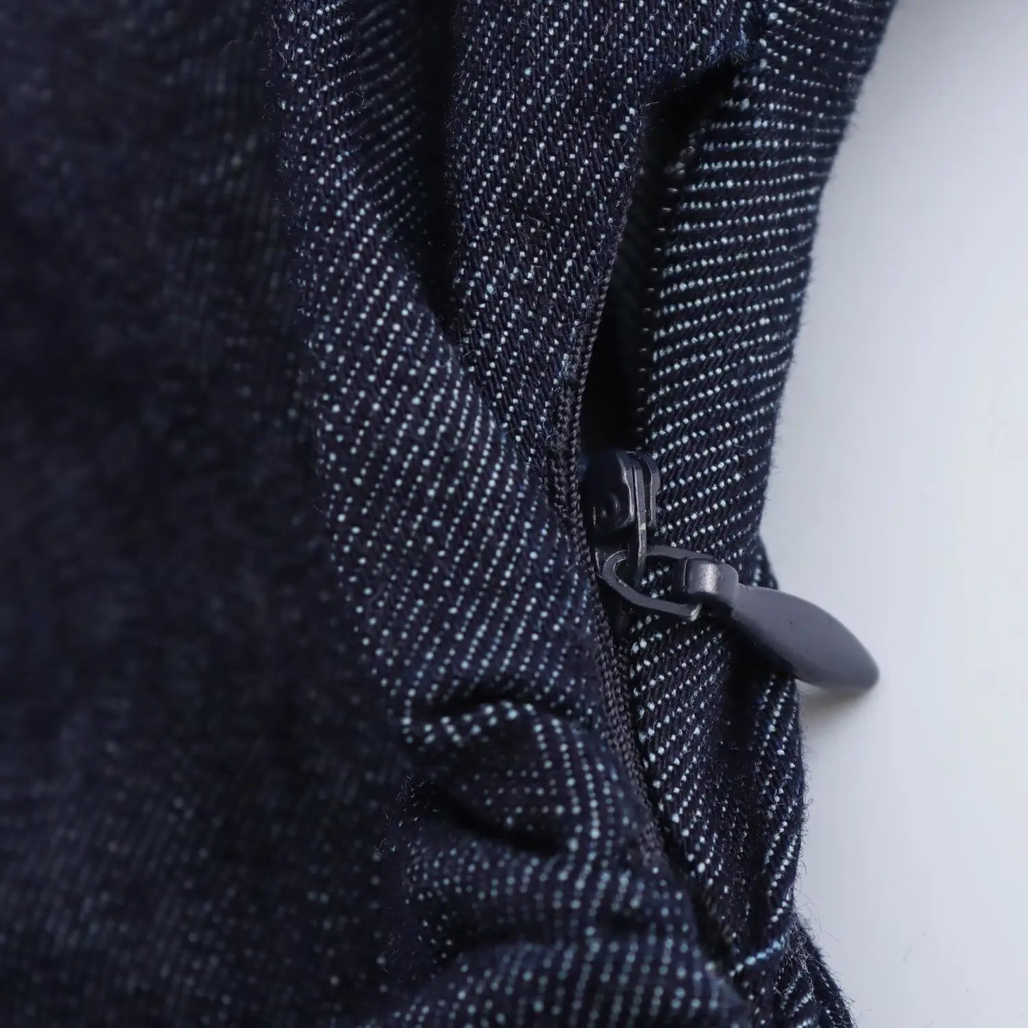 Snatched-Waist Denim Midi Dress for Women - gallery