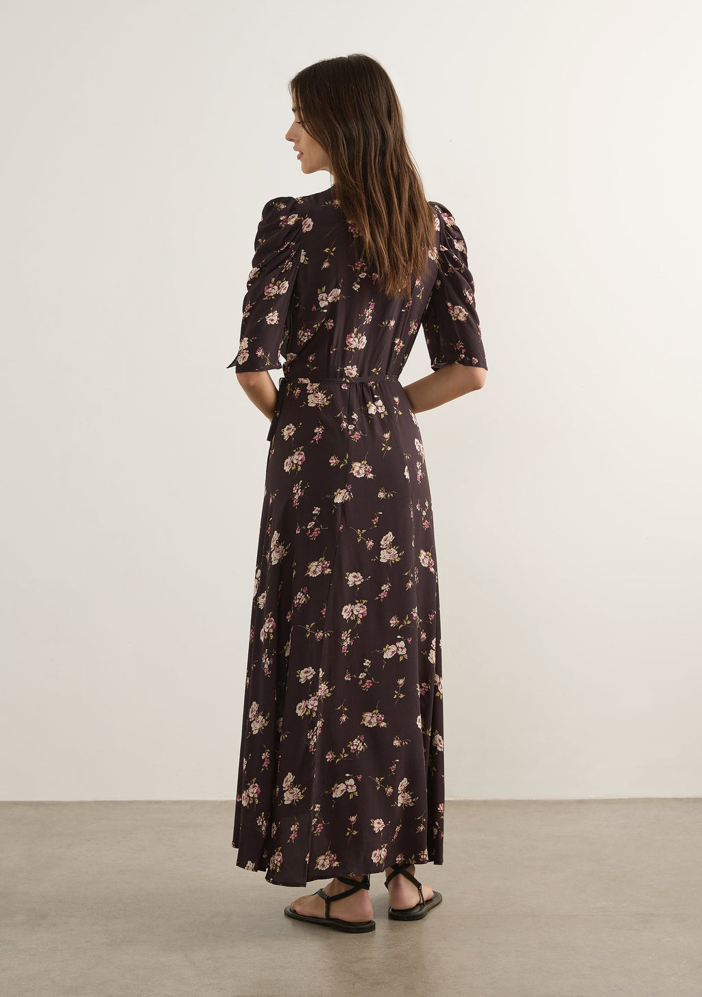 Cara Wrap Maxi Dress for Women - gallery