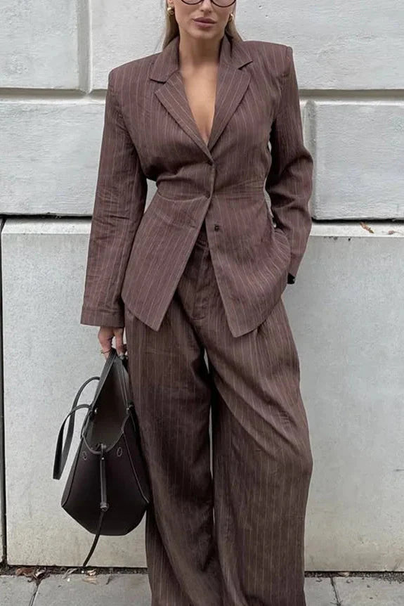 Maribel Suit Co-ord Set for Women - gallery