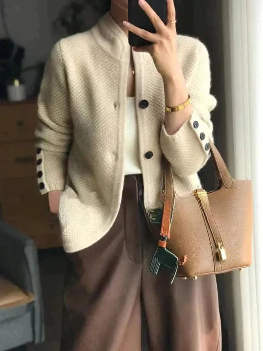 Women's Coat Made from 100% Pure Wool