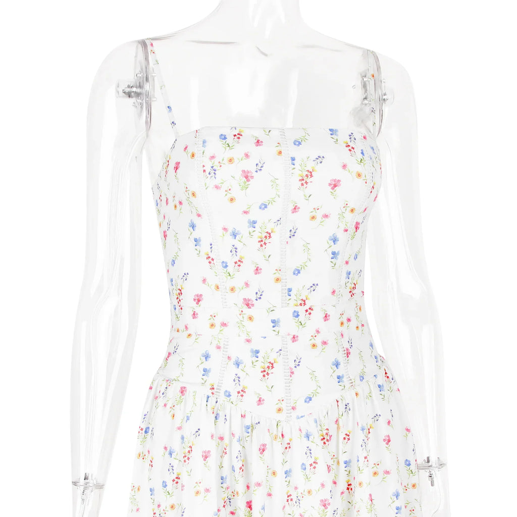 Olivietta's Floral Print Midi Sundress for Women - gallery
