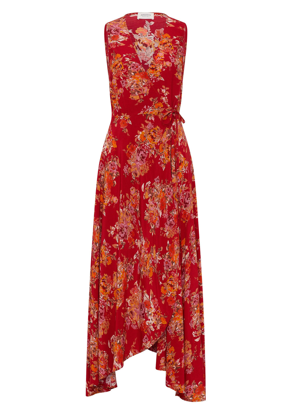 Frida Wrap Maxi Dress for Women - gallery