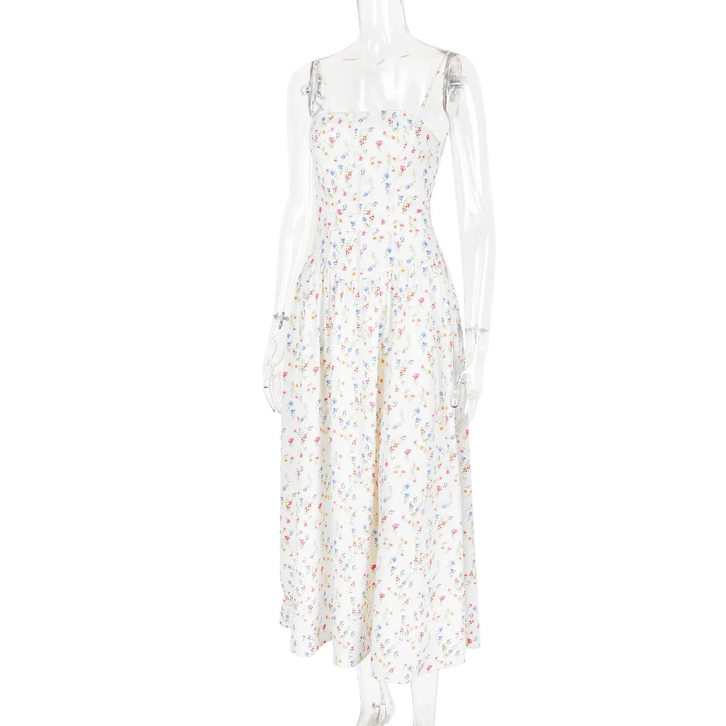 Olivietta's Floral Print Midi Sundress for Women - gallery