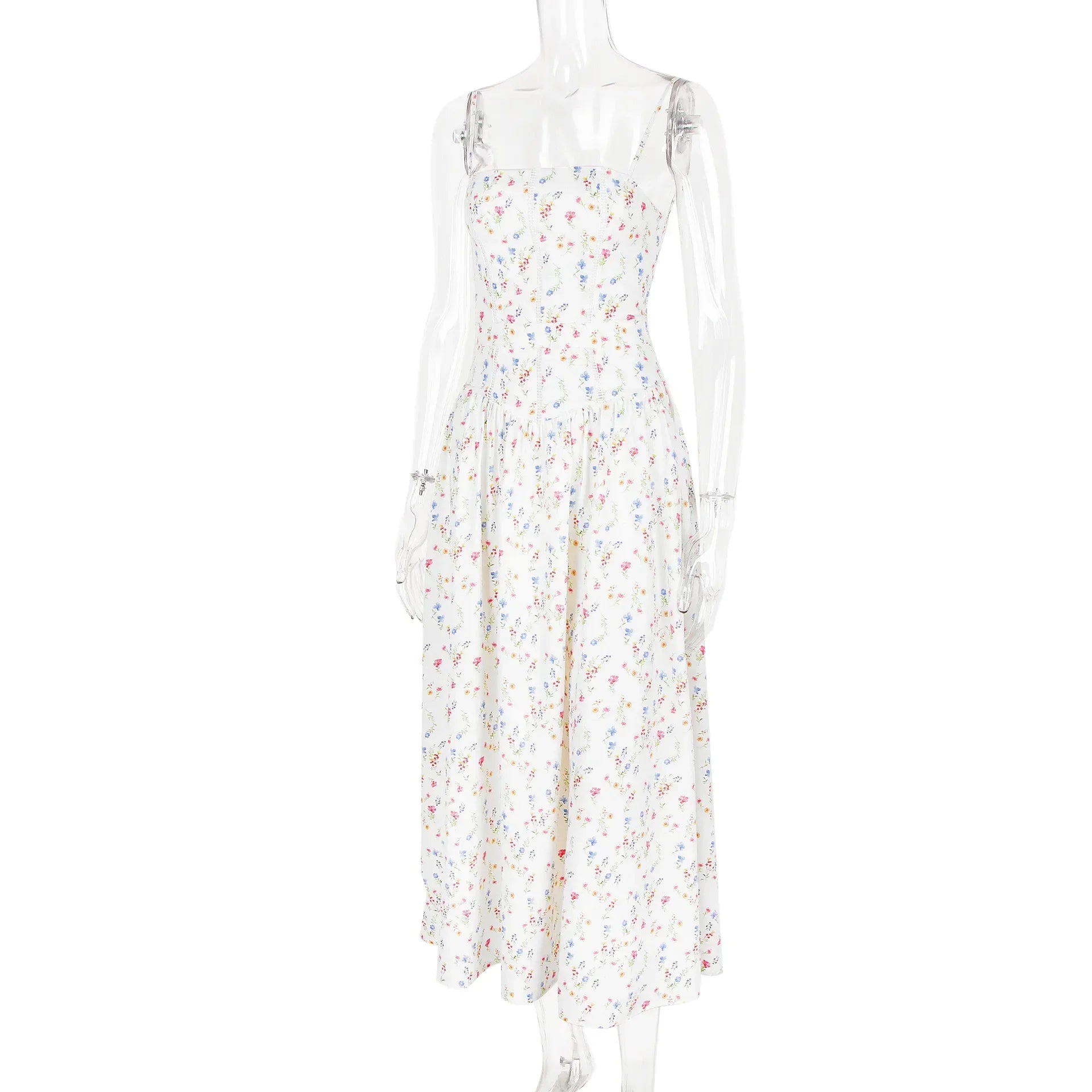 Olivietta's Floral Print Midi Sundress for Women - gallery