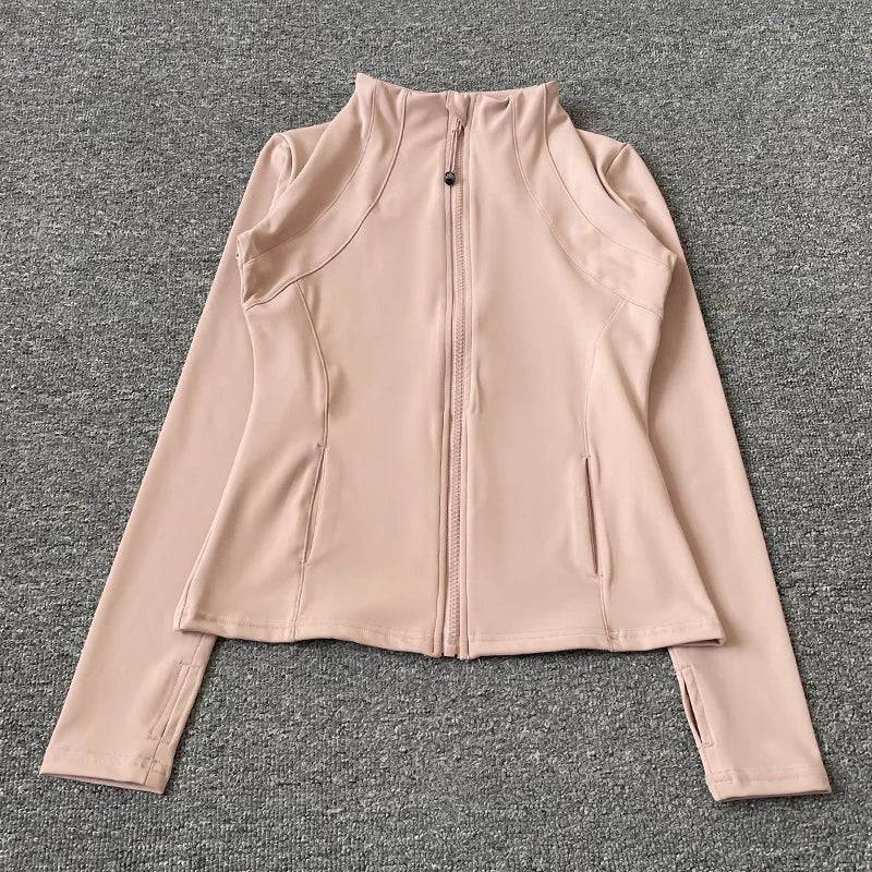 Activewear Apparel: Quick-Dry, Slim-Fit Fitness Jacket for Women - gallery