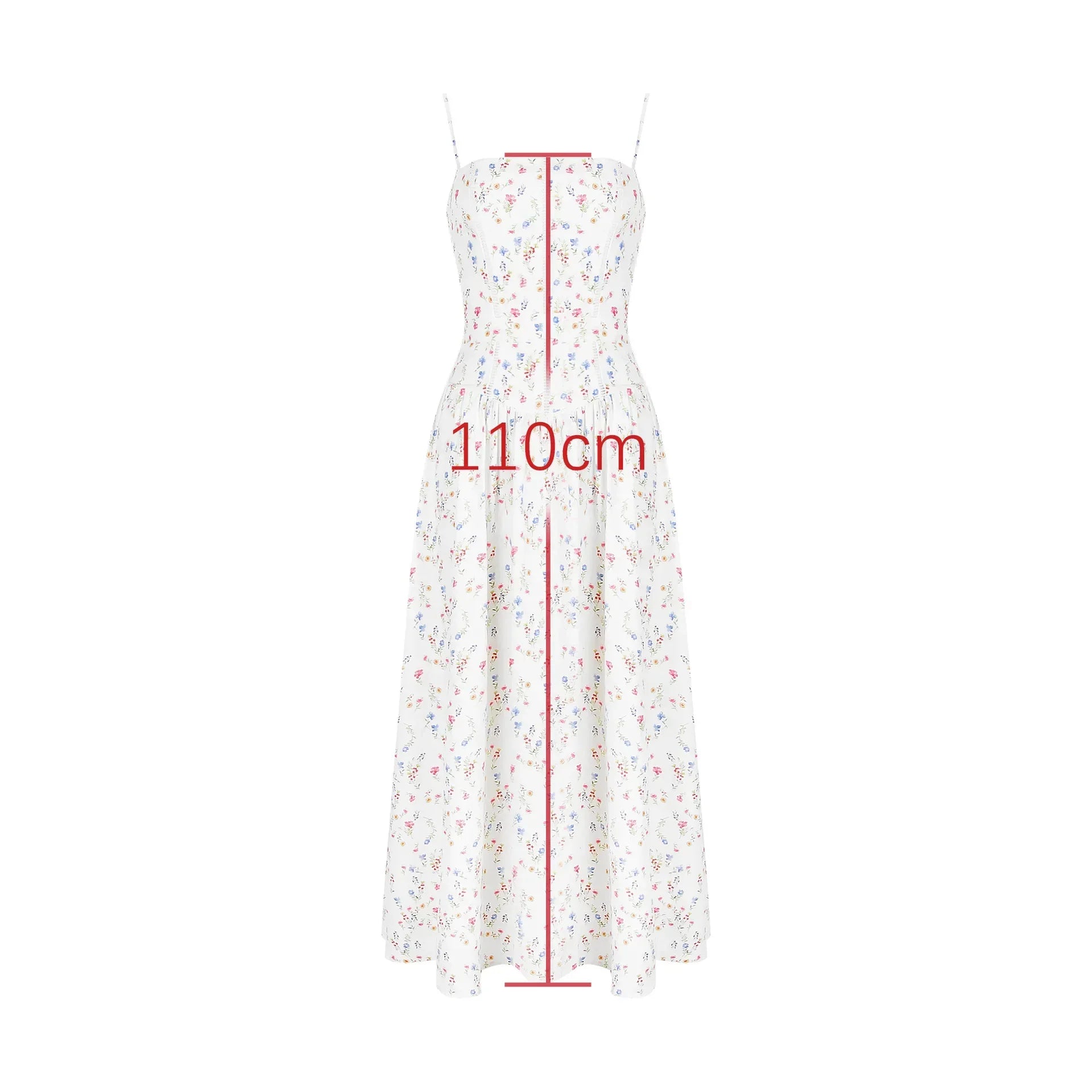 Olivietta's Floral Print Midi Sundress for Women - gallery
