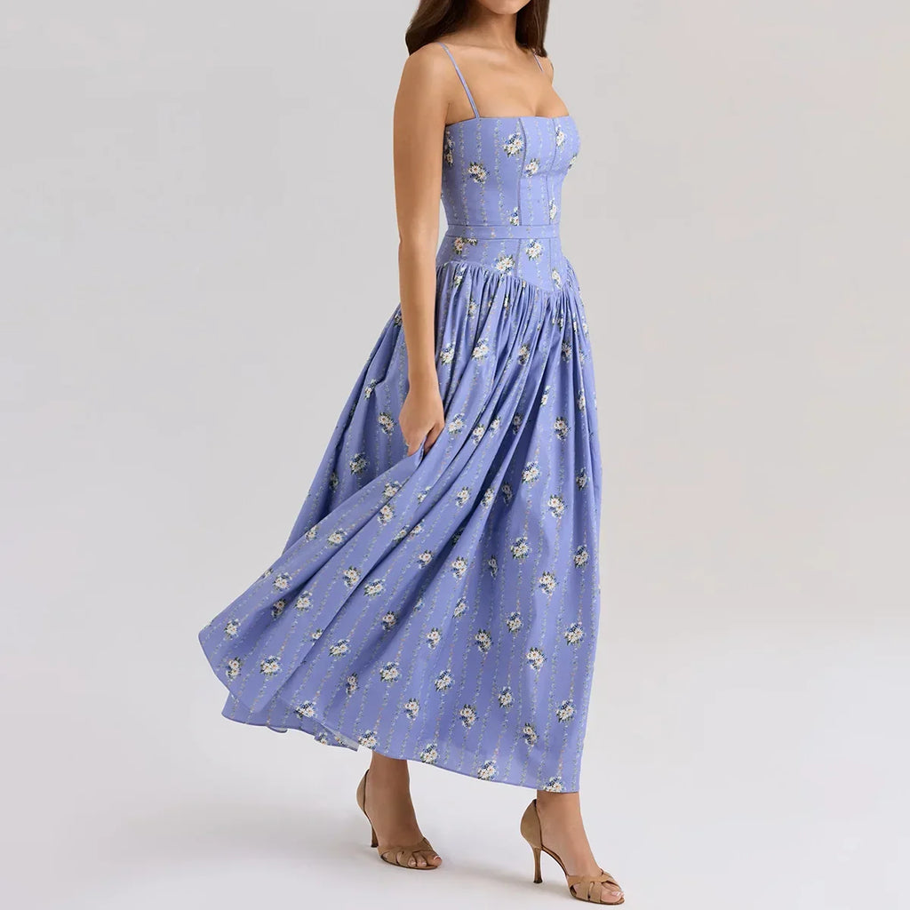 Olivietta's Floral Print Midi Sundress for Women - gallery