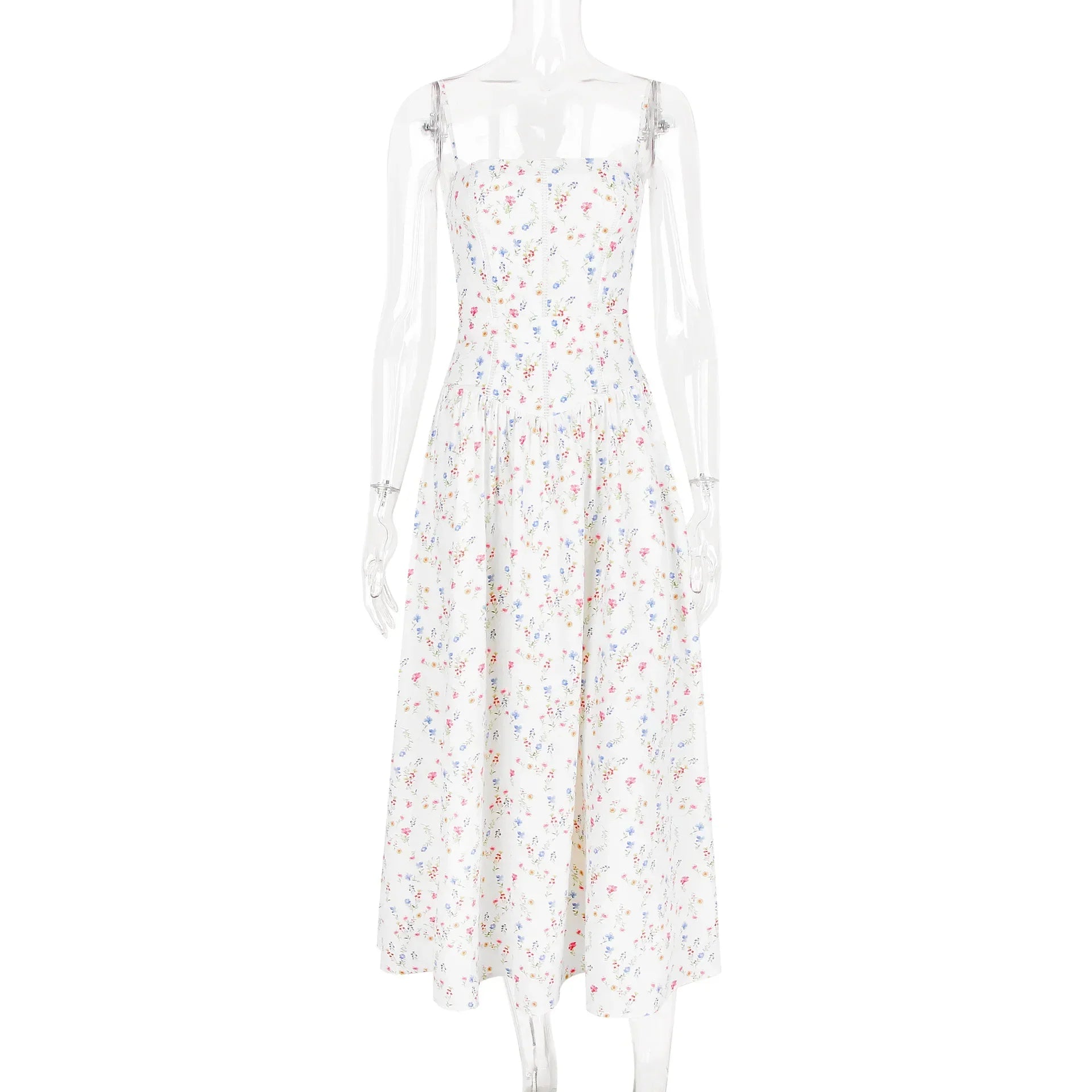 Olivietta's Floral Print Midi Sundress for Women - gallery