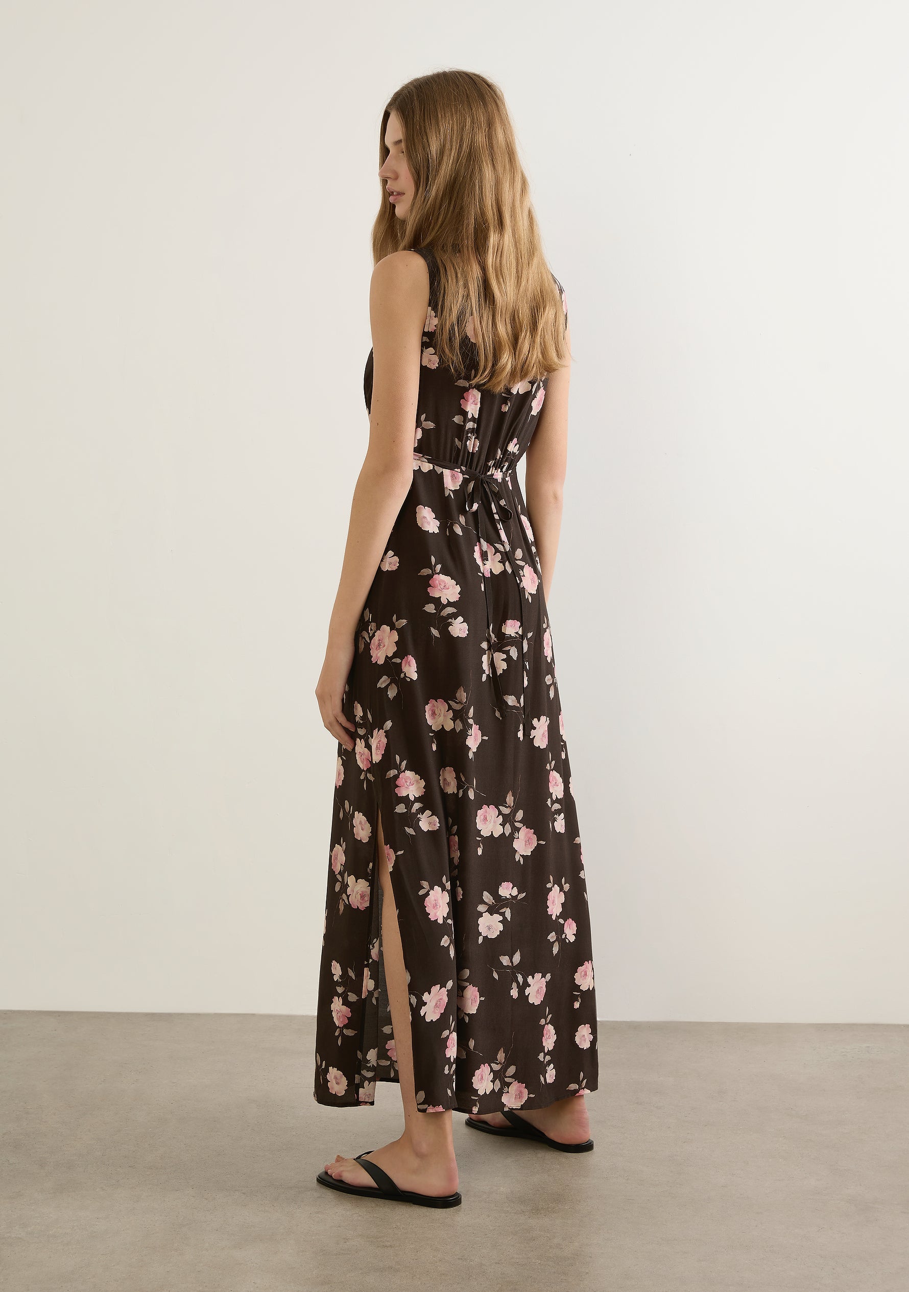 River Floral Print Maxi Dress for Women - gallery