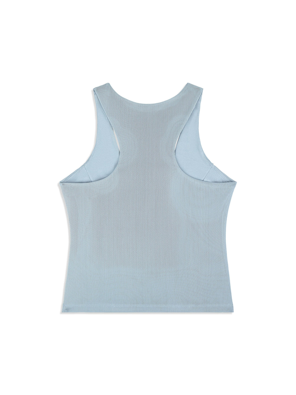 Scoop Neck Racerback Tank Top for Women — Mesh Panels Active Wear - gallery