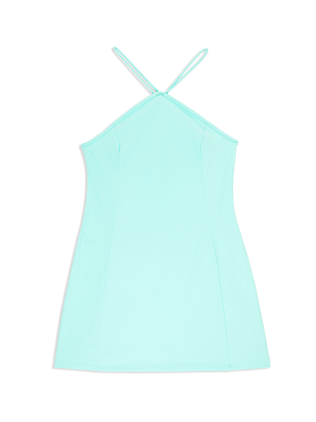 Halter Tennis Dress for Women — Performance Stretch Princess Seams - gallery