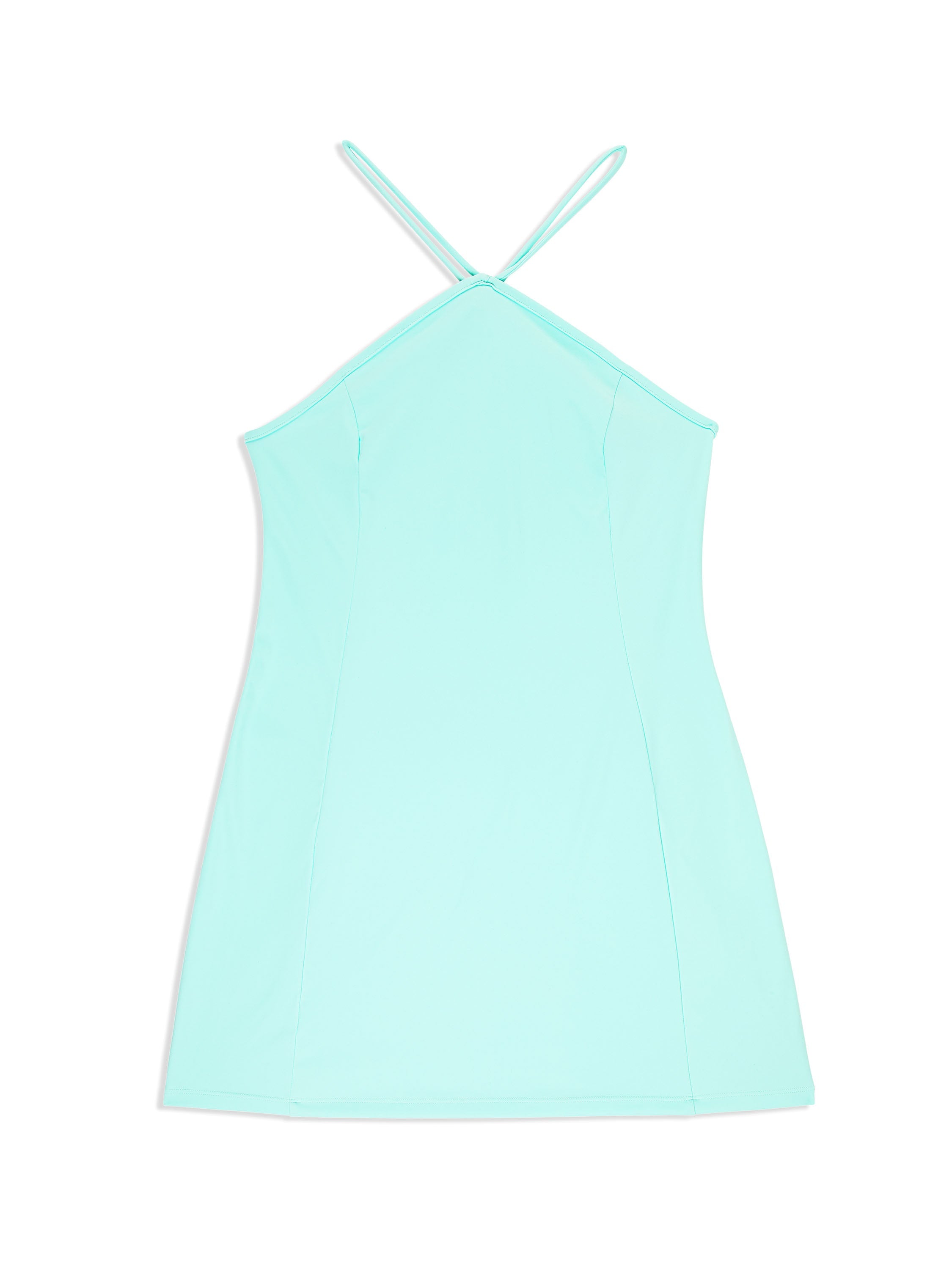 Halter Tennis Dress for Women — Performance Stretch Princess Seams - gallery