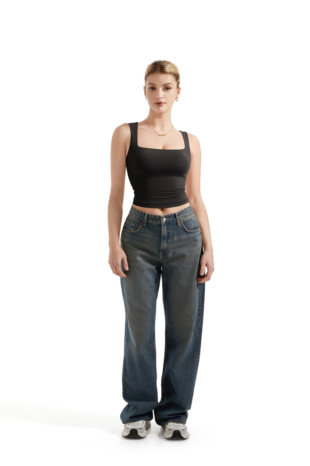 Buttery Soft Square-Neck Tank Top for Women - gallery