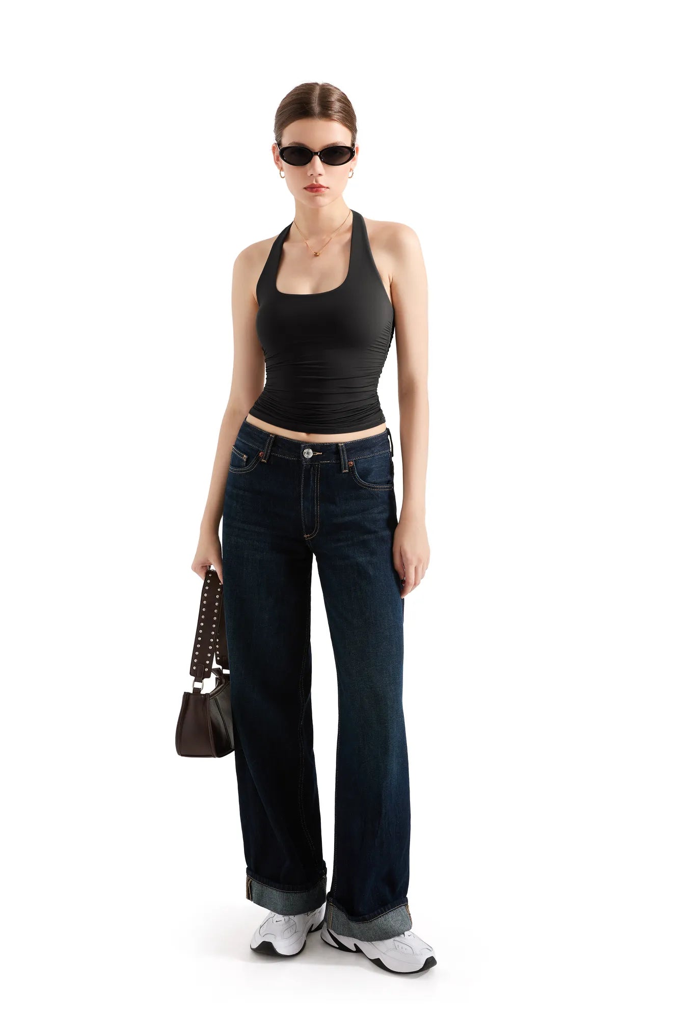 Buttery Soft Halter Tank Top for Women — Second Skin Feel - gallery