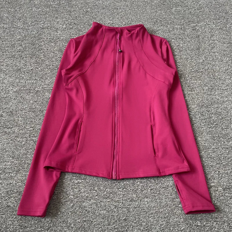 Activewear Apparel: Quick-Dry, Slim-Fit Fitness Jacket for Women - gallery