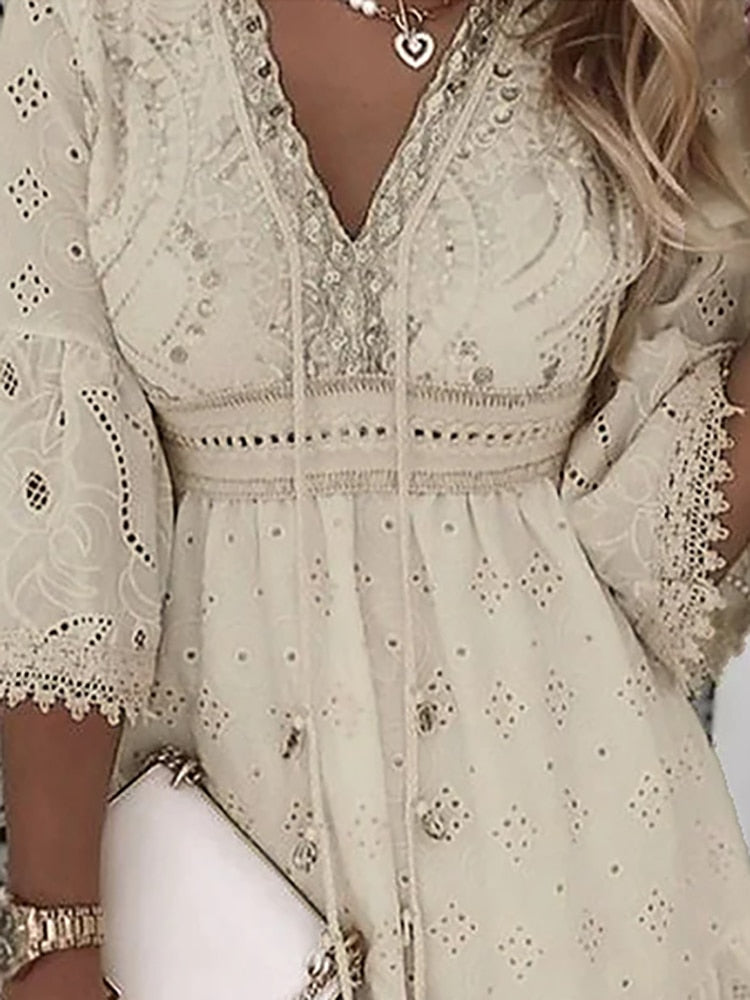 Bohemian Dress with Ibiza Vibes