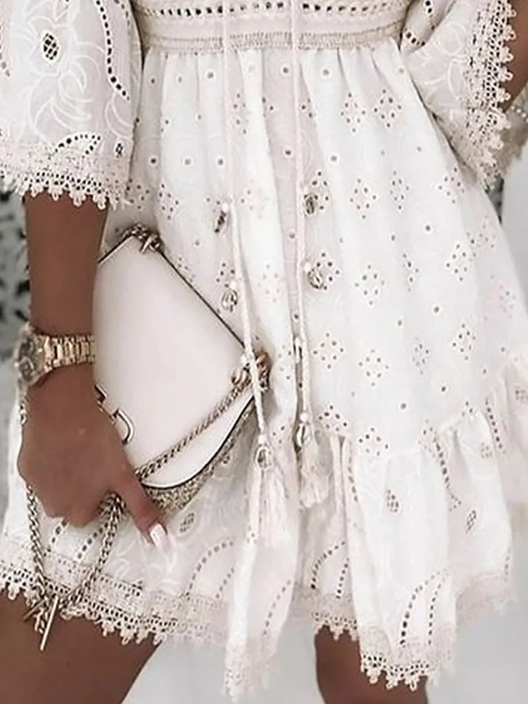 Bohemian Dress with Ibiza Vibes