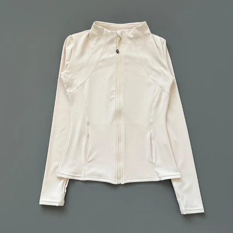 Activewear Apparel: Quick-Dry, Slim-Fit Fitness Jacket for Women - gallery
