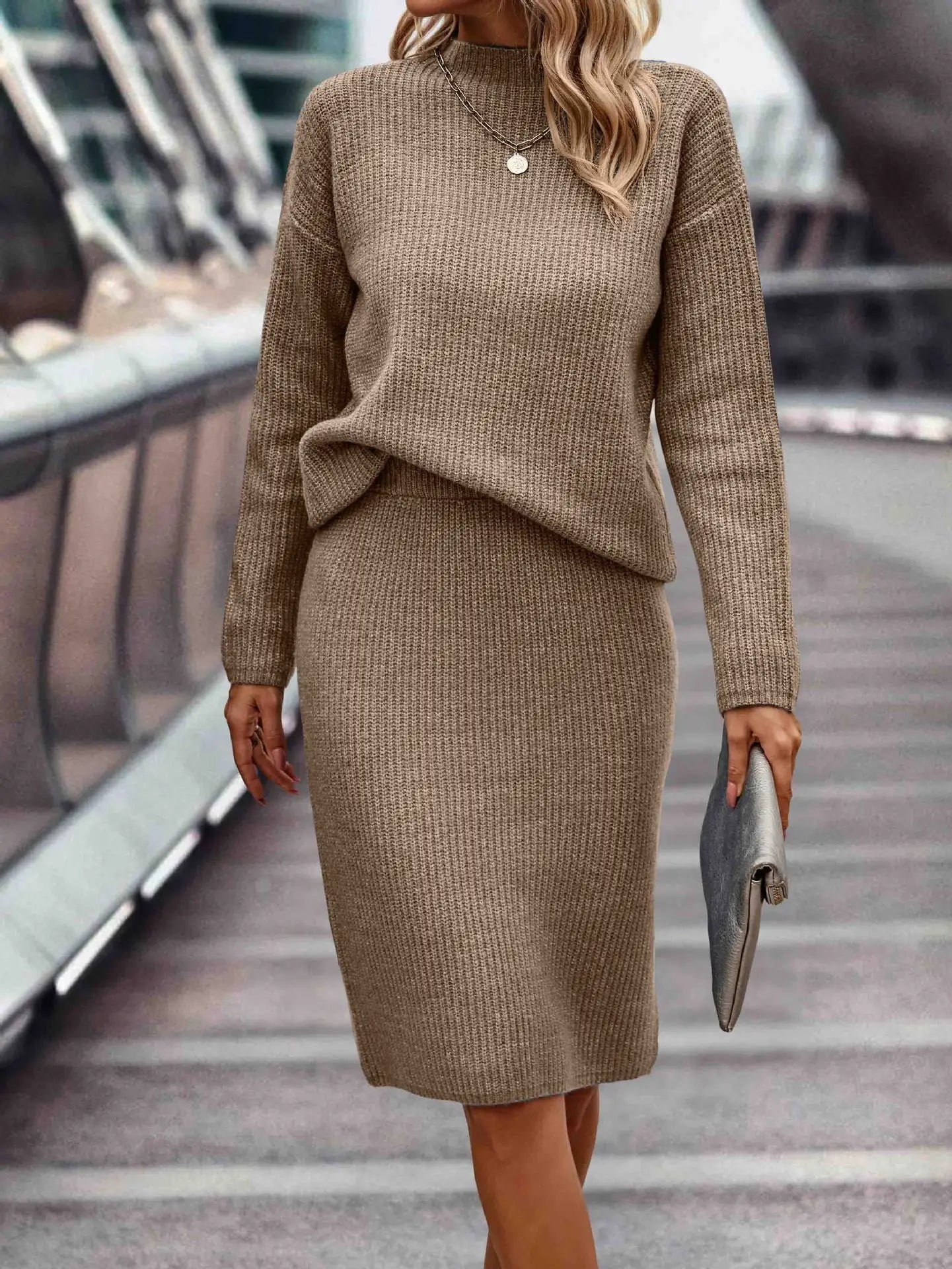 Matching Sweater and Skirt Set