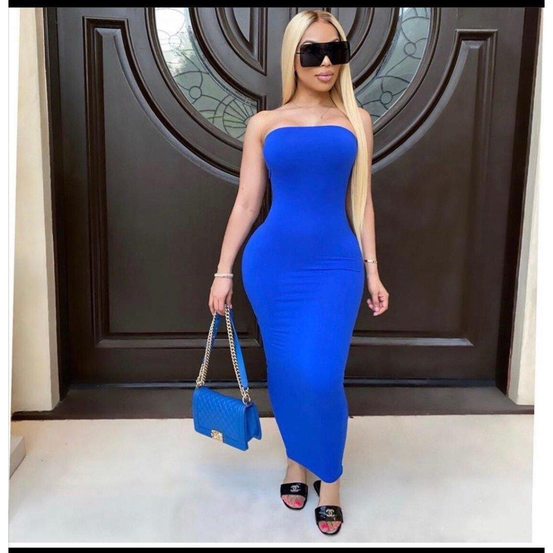 Boobtube Off Shoulder Bodycon Dress for Women - gallery
