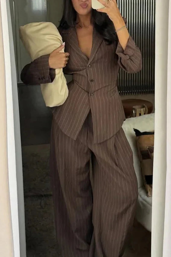 Maribel Suit Co-ord Set for Women - gallery