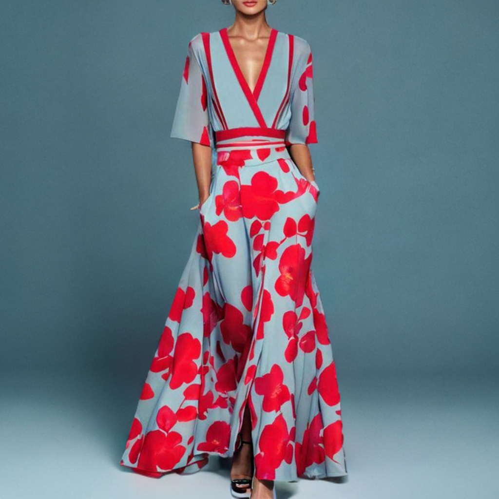 Klara - Elegant Long-Sleeve Dress