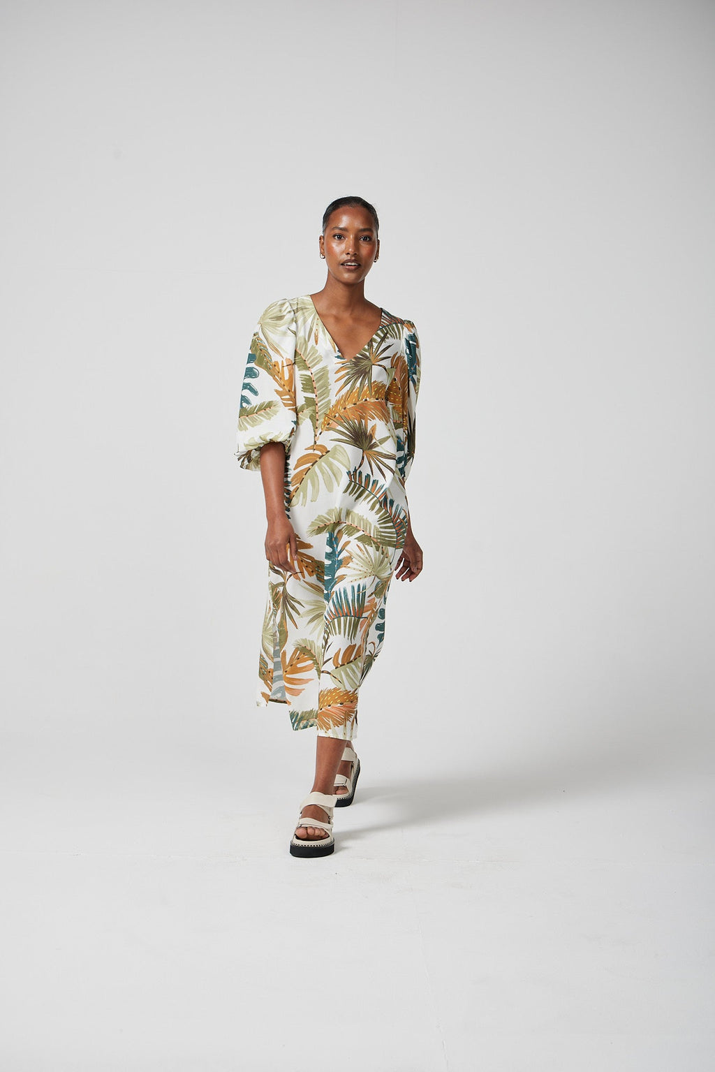 Josette Bubble Sleeve Shift Dress for Women - gallery