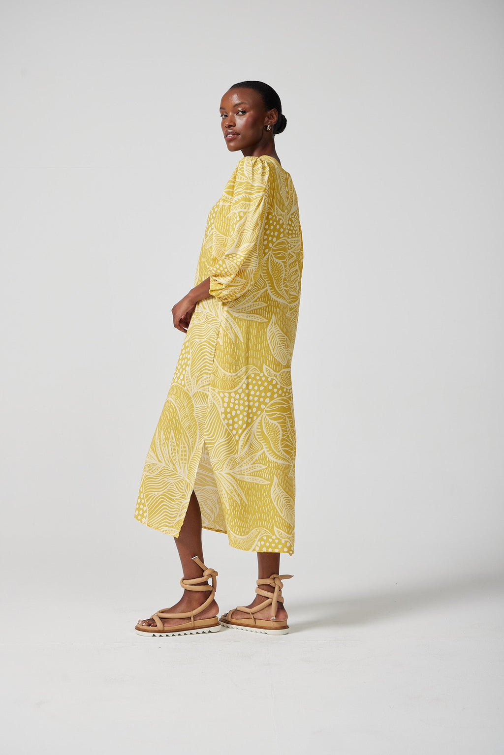 Josette Bubble Sleeve Shift Dress for Women - gallery