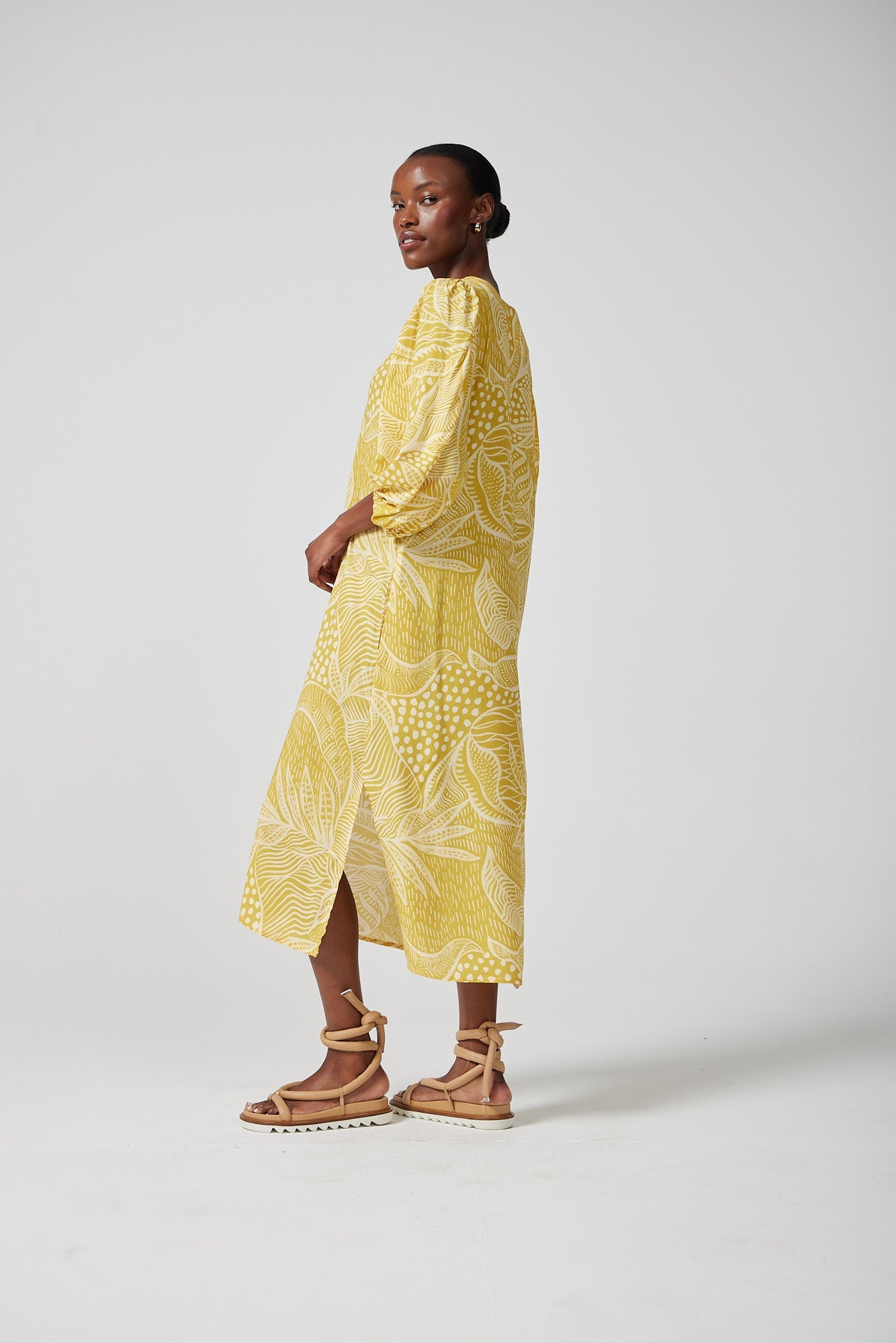 Josette Bubble Sleeve Shift Dress for Women - gallery