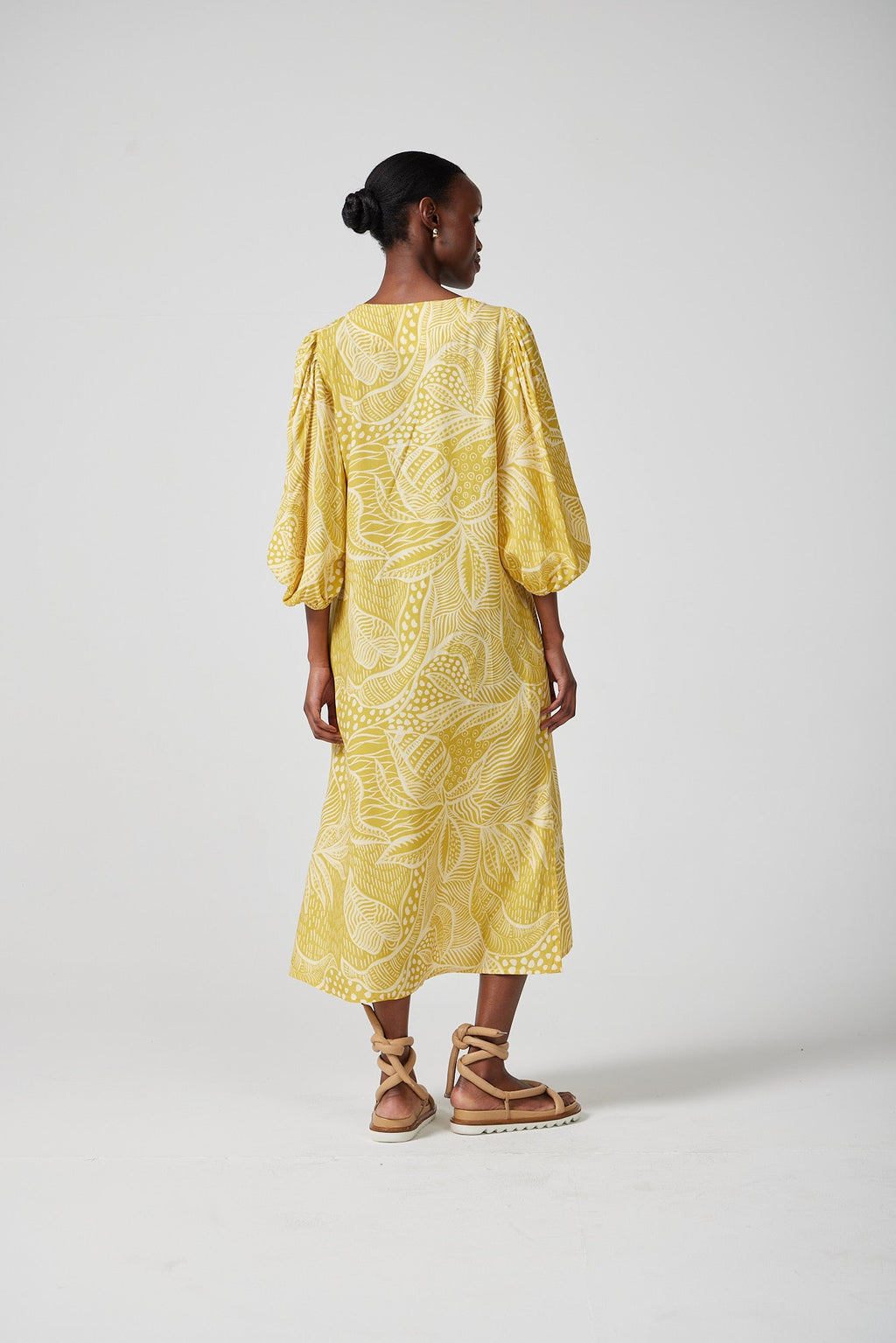 Josette Bubble Sleeve Shift Dress for Women - gallery