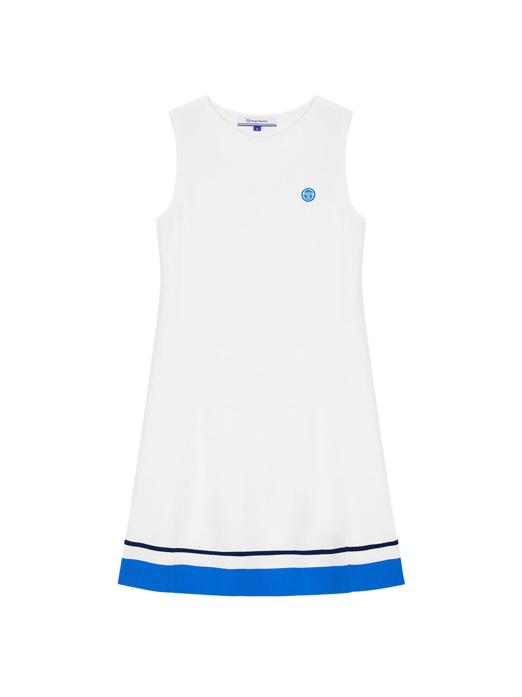 Resort Flare Dress for Women — Ribbed Sleeveless Tennis Style