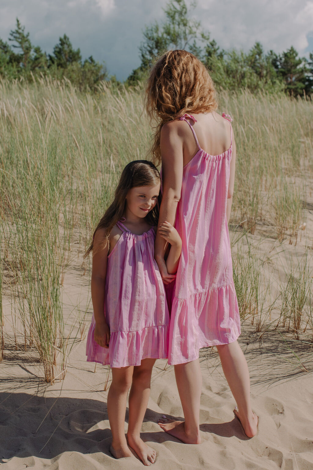 Pink Summer Dress for Women — Sustainable Feminine Style - gallery