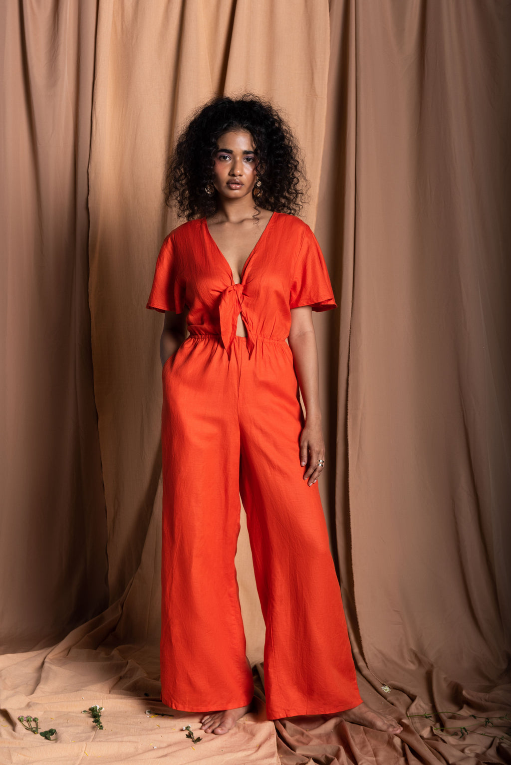 Bow Jumpsuit for Women - gallery