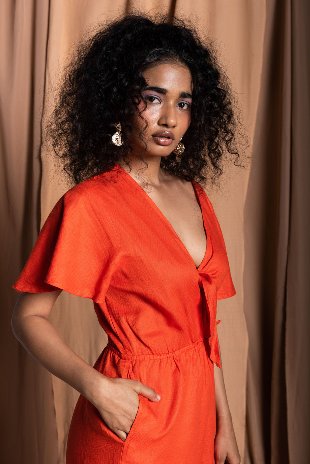 Bow Jumpsuit for Women