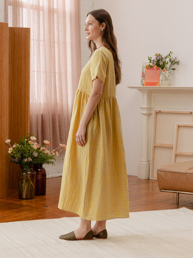 Nico Square Neck Midi Dress - gallery