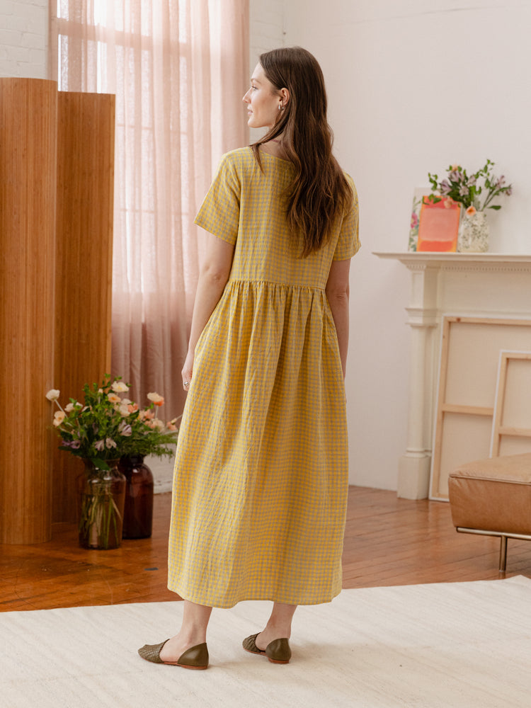 Nico Square Neck Midi Dress - gallery
