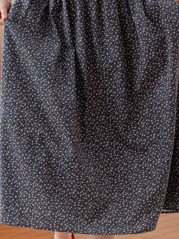 Nico Square Neck Midi Dress - gallery