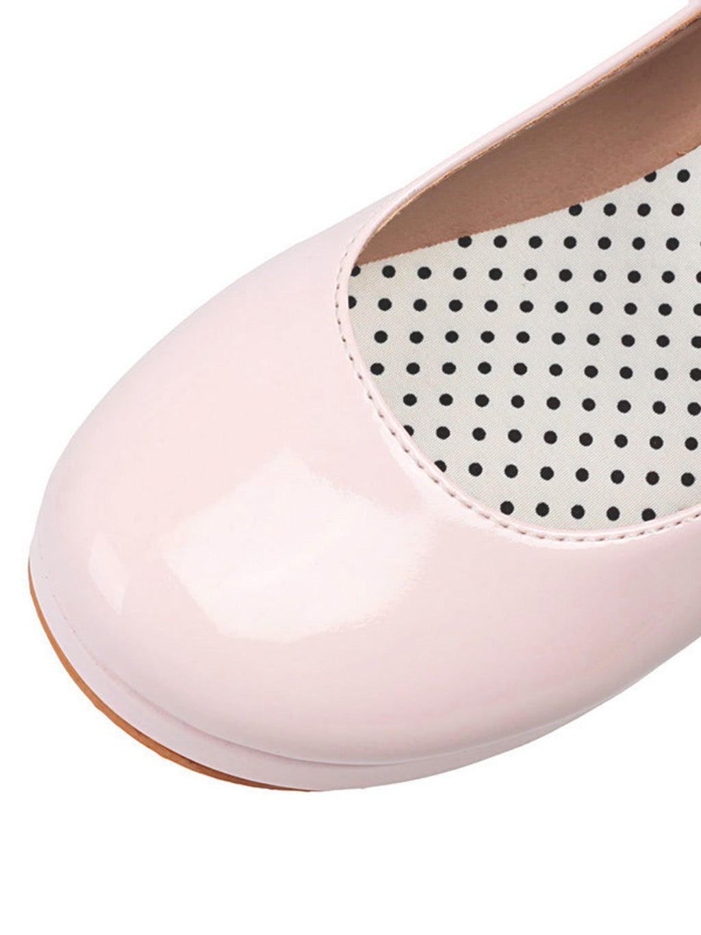 Vintage Lolita Mary Jane Buckle Strap Shoes for Women - gallery