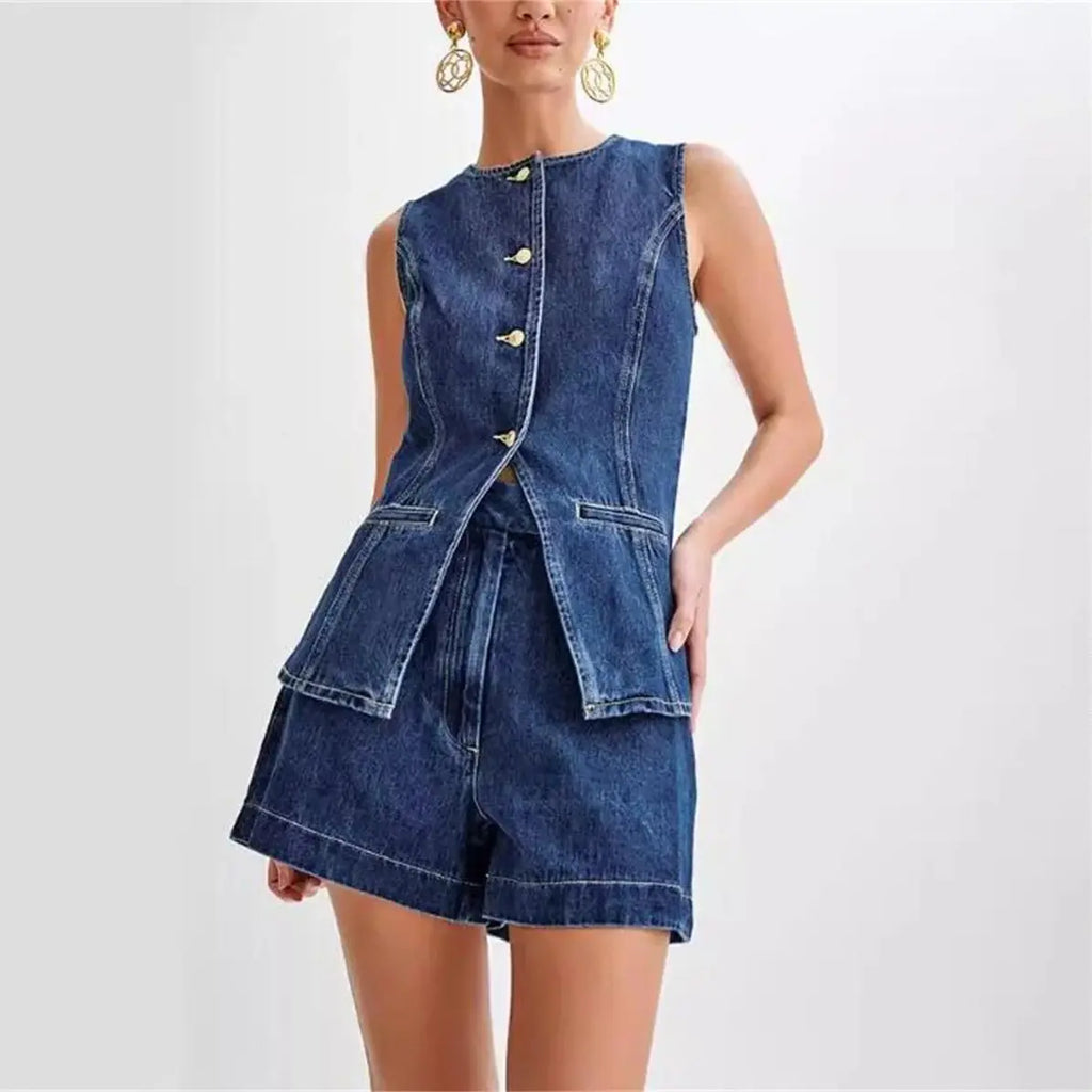 Denim Outfit Set
