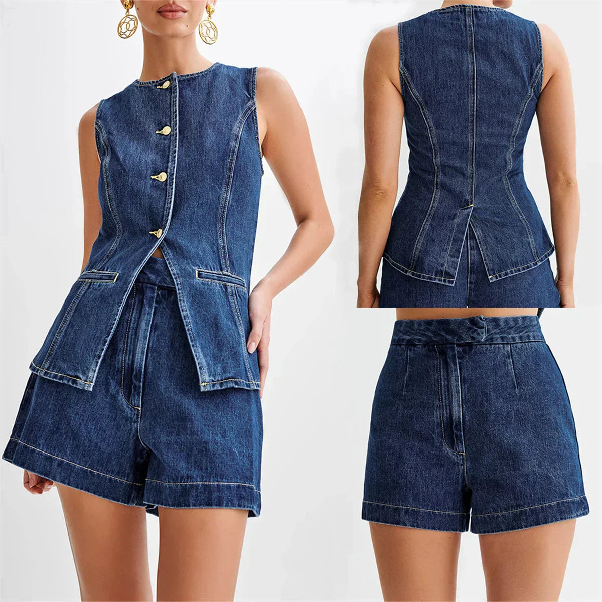 Denim Outfit Set
