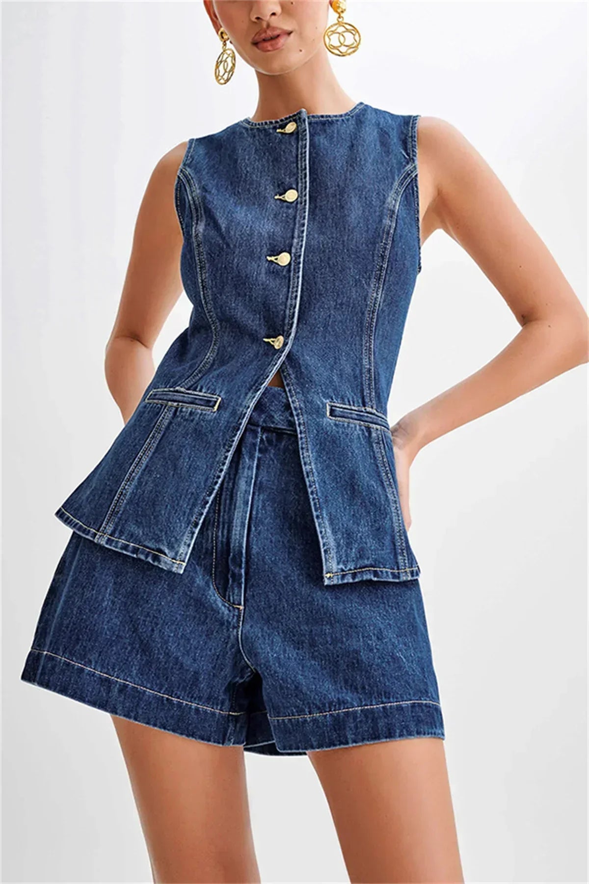 Denim Outfit Set
