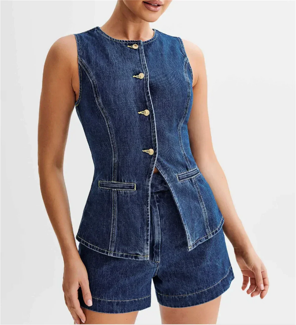 Denim Outfit Set