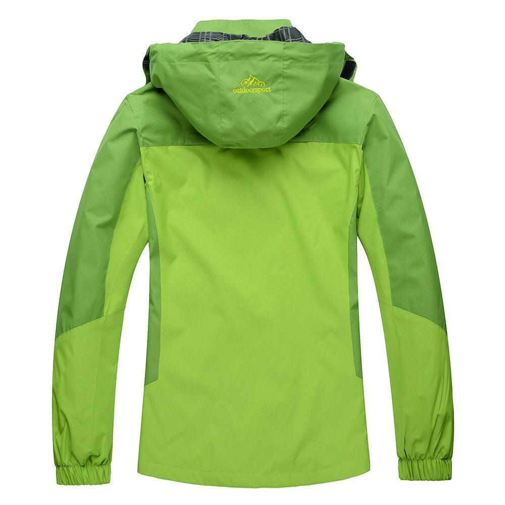 Waterproof Detachable-Hood Jacket for Women - gallery