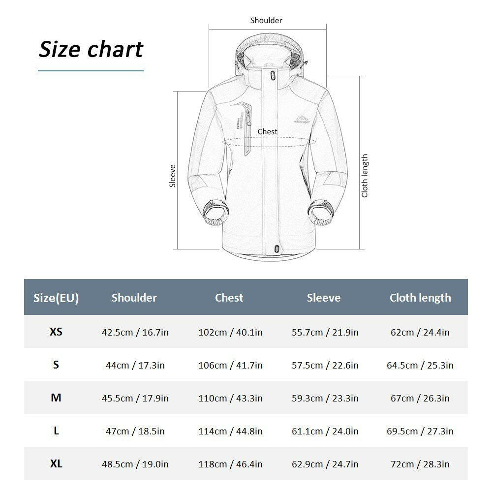 Waterproof Detachable-Hood Jacket for Women - gallery